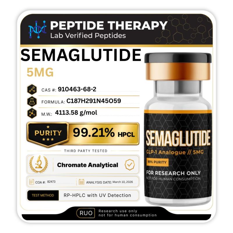 Semaglutide (GLP-1 analogue) 5mg