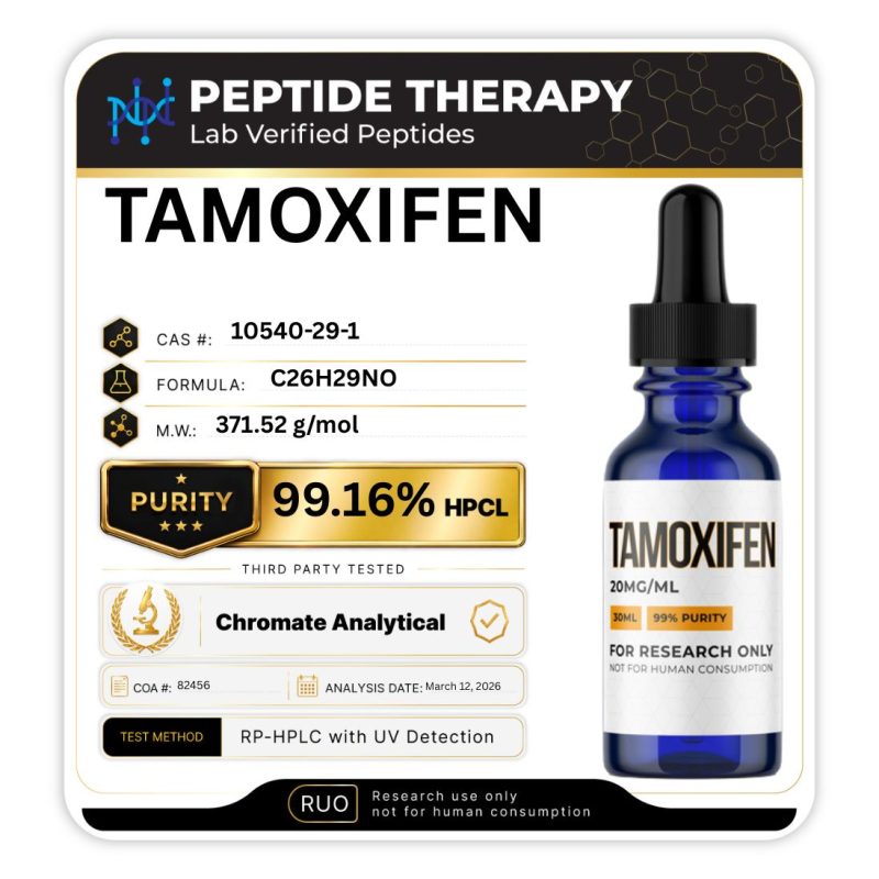 Tamoxifen – 20mg/mL Liquid Solution (30mL)